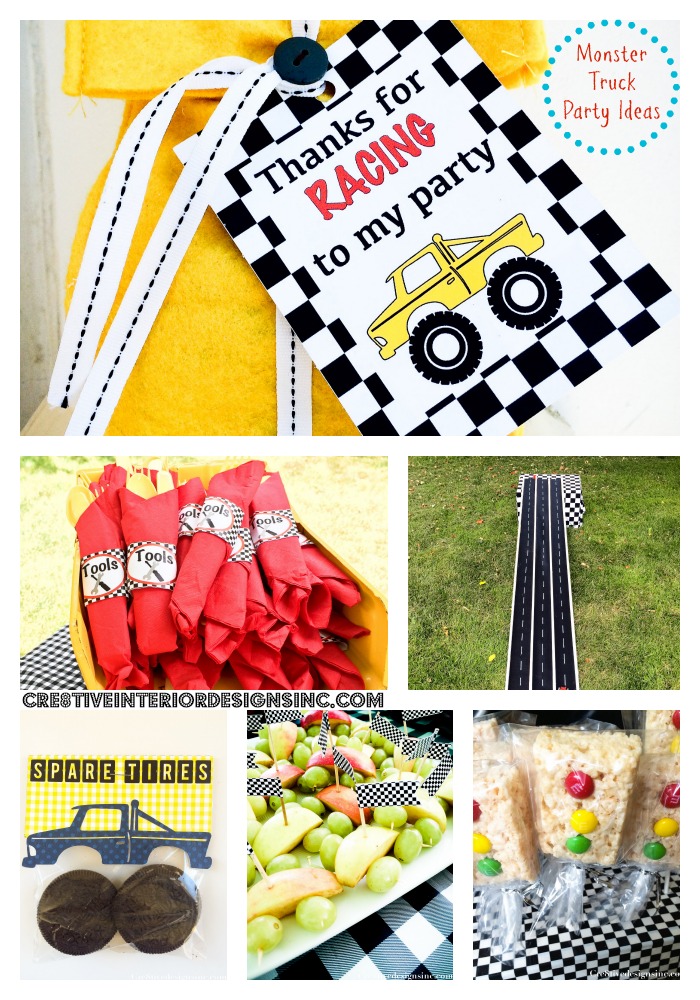 Monster truck party ideas