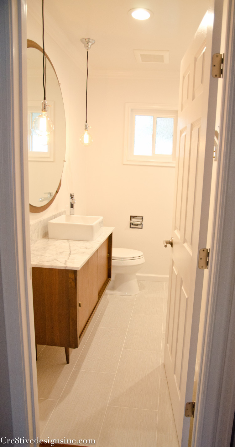 Mid-century Modern bathroom vanity-3