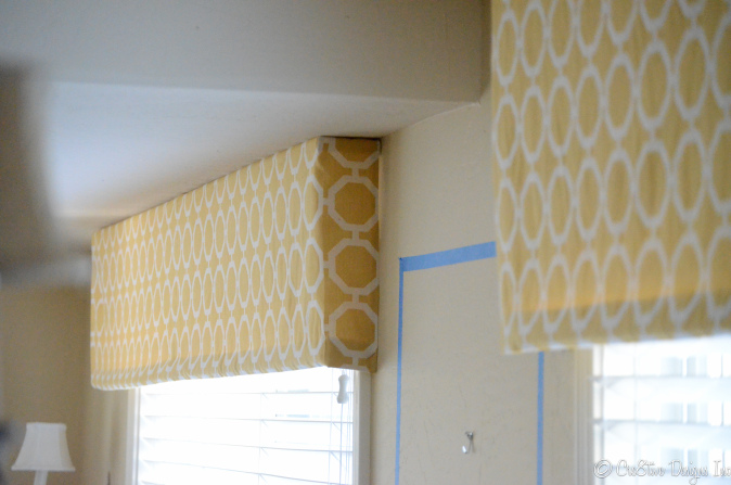 Flat panel done in Platueau/lemon 