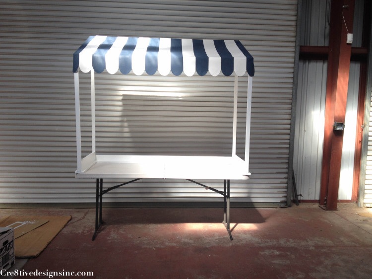 Root beer float canopy