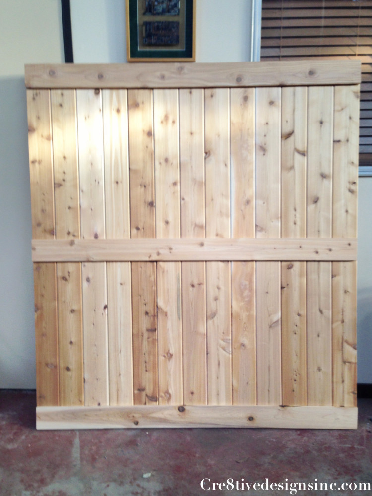 DIY Barn Door Headboards