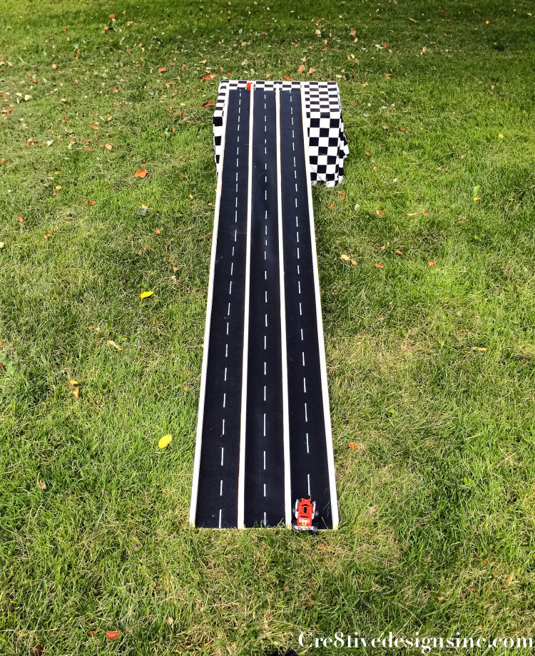 Monster Truck Party DIY car track