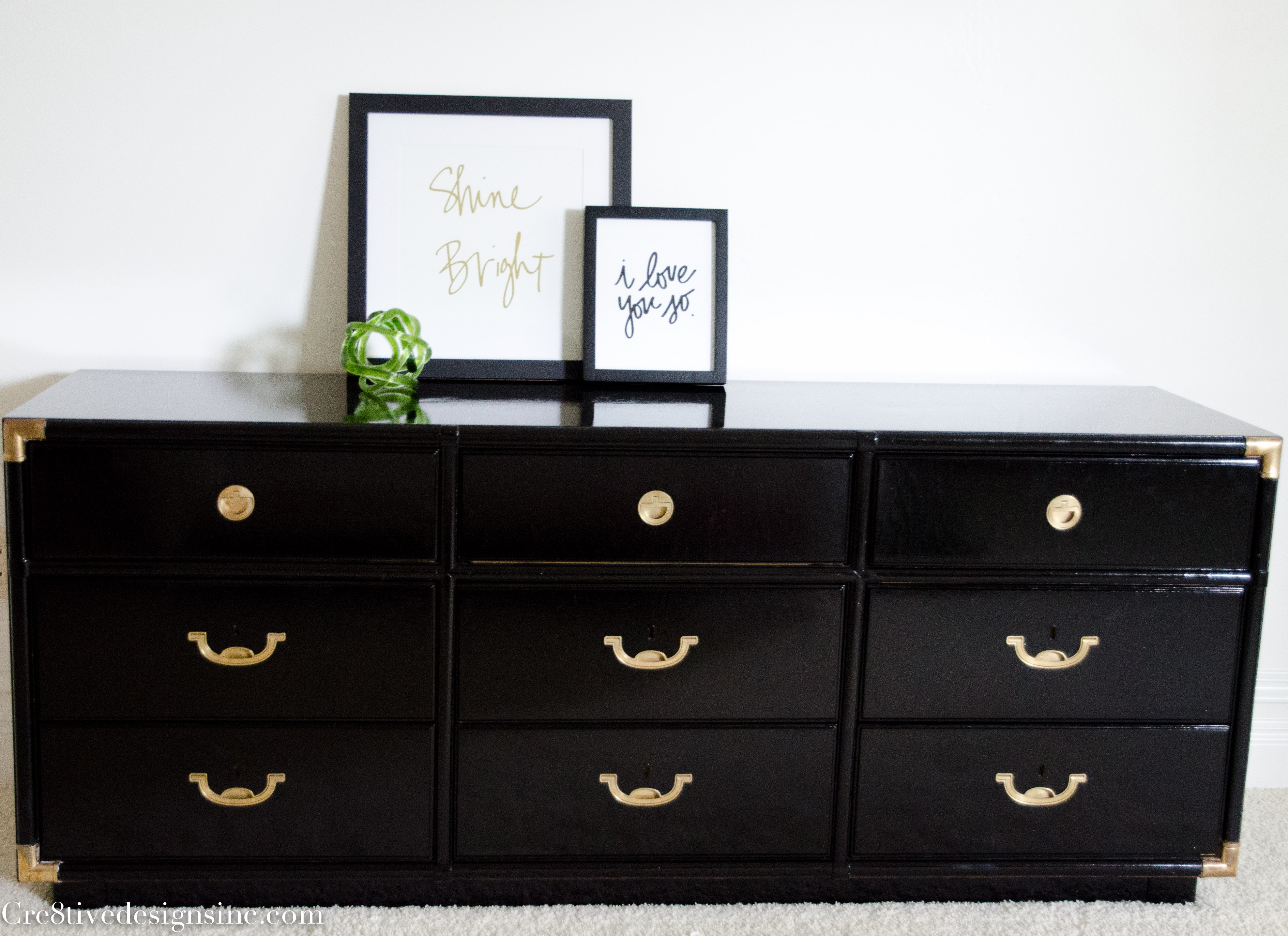Campaign Dresser Makeover Cretive Designs Inc - Diy High Gloss Campaign Dresser campaign dresser makeover cretive designs inc - diy high gloss campaign dresser