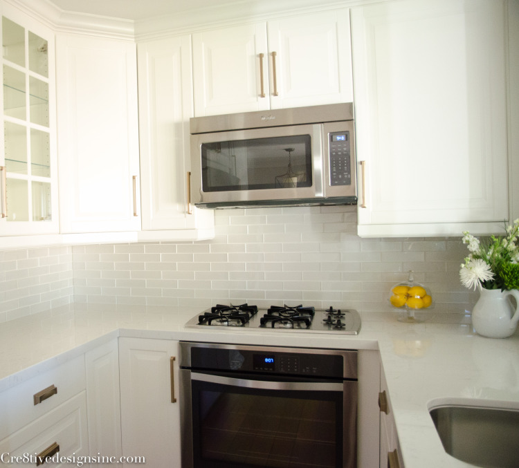 The Ikea kitchen completed
