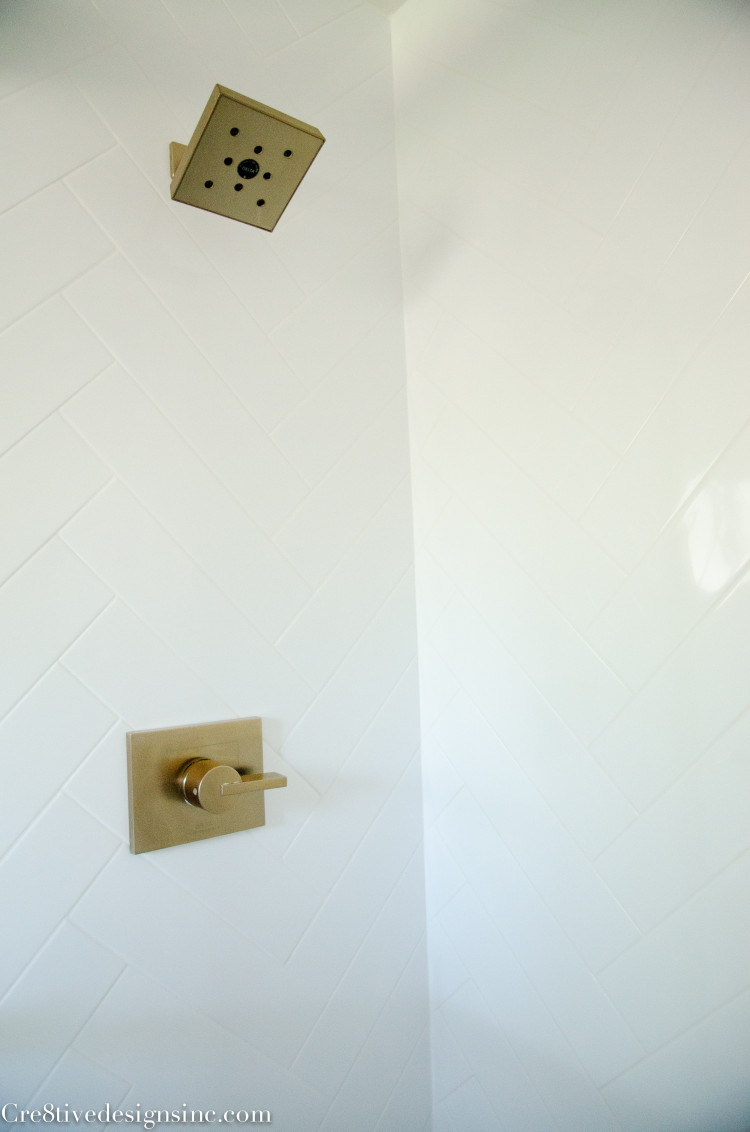 Delta Vero shower faucet champagne bronze
