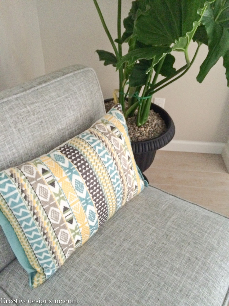 Target slipper chair in grey
