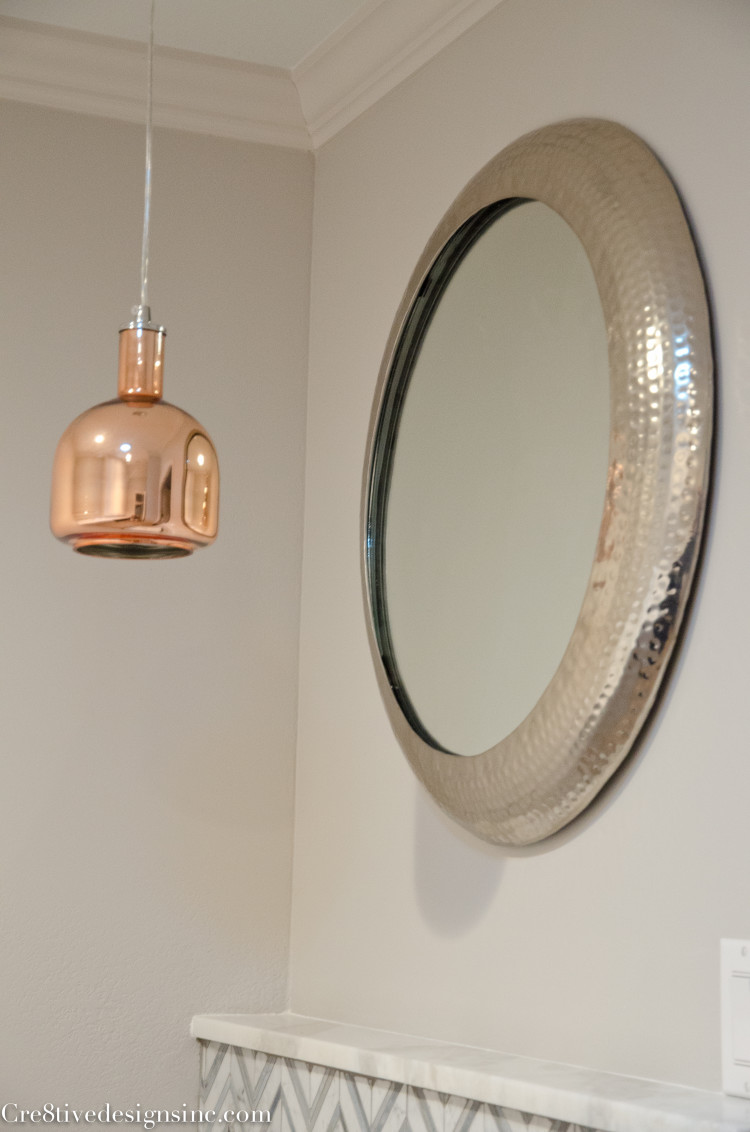 copper pendant