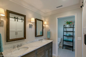 restoration hardware double shutter vanity and medicine cabinets